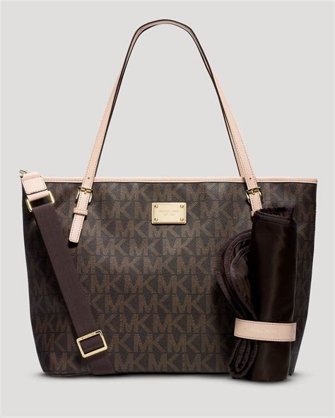 michael kors jet set diaper bag brown|Micheal kors jet set diaper bag + FREE SHIPPING .